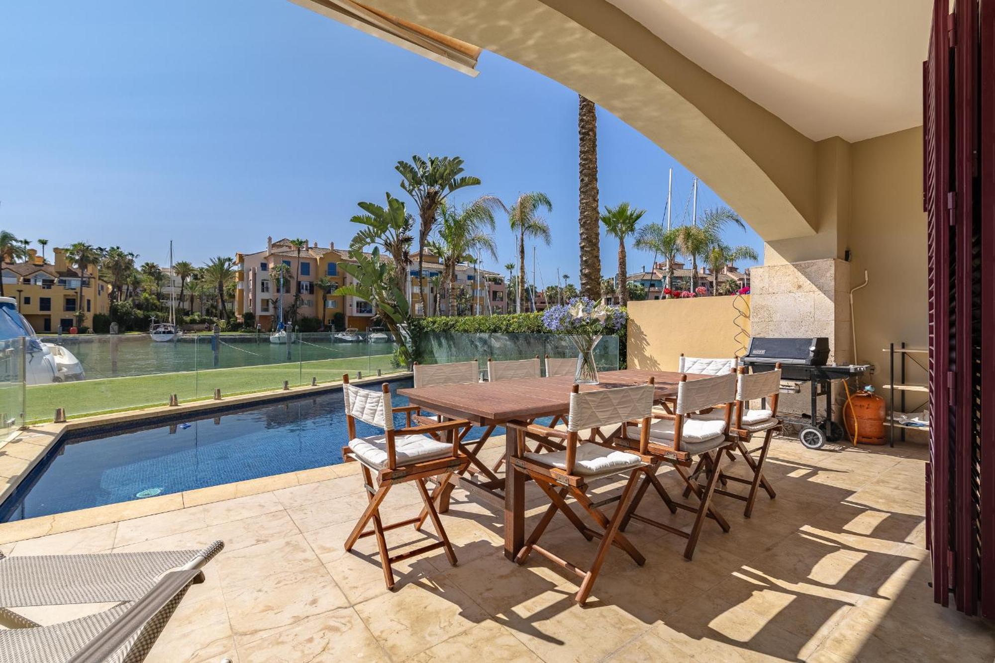 Waterside Apartment In Sotogrande Marina With Private Pool San Roque  Exterior photo